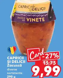 Kaufland CAPRICH ŞI DELICII Zacuscă Ofertă