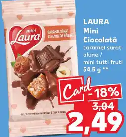 Kaufland LAURA Mini Ciocolată Ofertă
