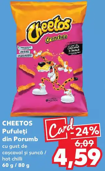 Kaufland CHEETOS Pufuleţi din Porumb Ofertă