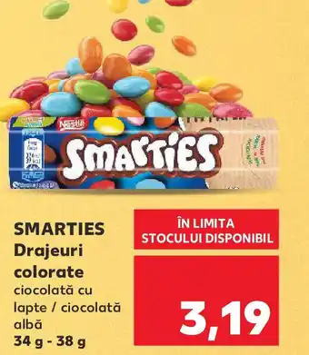 Kaufland SMARTIES Drajeuri colorate Ofertă