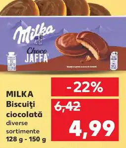 Kaufland MILKA Biscuiţi ciocolată Ofertă