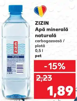 Kaufland ZIZIN Apă minerală naturală Ofertă