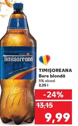 Kaufland TIMIŞOREANA Bere blondă Ofertă
