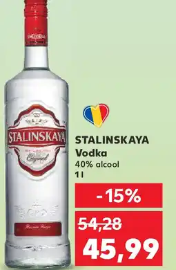 Kaufland STALINSKAYA Vodka Ofertă