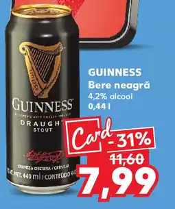 Kaufland GUINNESS Bere neagră Ofertă