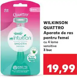 Kaufland WILKINSON QUATTRO Aparate de ras pentru femei Ofertă