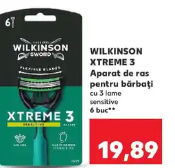 Kaufland WILKINSON XTREME 3 Aparat de ras pentru bărbaţi Ofertă