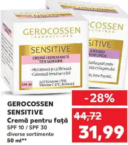 Kaufland GEROCOSSEN SENSITIVE Cremă pentru faţă Ofertă
