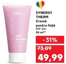 Kaufland SYNERGY THERM Cremă pentru faţă Ofertă
