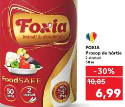 Kaufland FOXIA Prosop de hârtie Ofertă