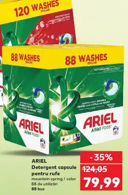 Kaufland ARIEL Detergent capsule pentru rufe Ofertă
