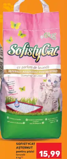 Kaufland SOFISTYCAT AŞTERNUT pentru pisici lavandă Ofertă