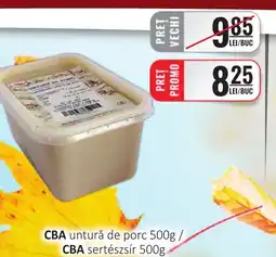 CBA CBA untură de porc Ofertă
