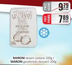 CBA MARONI desert castane Ofertă
