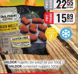 CBA VALDOR nugetts din piept de pui Ofertă
