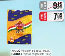 CBA HAJDÚ melcisori cu 4ouă Ofertă