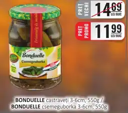 CBA BONDUELLE castraveţi 3-6cm Ofertă