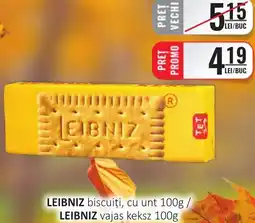 CBA LEIBNIZ biscuiți, cu unt Ofertă