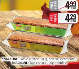 CBA SNACKLINE Classic sărățele Ofertă