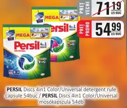 CBA PERSIL Discs 4in1 Color/Universal detergent rufe capsule Ofertă