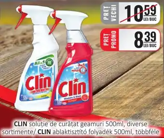 CBA CLIN soluție de curățat geamuri Ofertă
