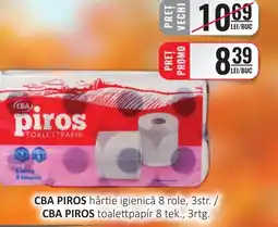 CBA CBA PIROS hârtie igienica Ofertă