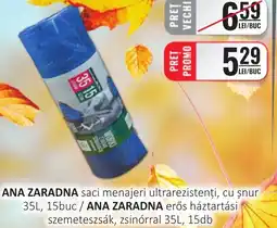 CBA ANA ZARADNA saci menajeri ultrarezistenţi, cu şnur Ofertă