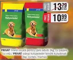 CBA PRIVAT hrană uscată pentru câini adulți, cu pasăre, cu vită Ofertă