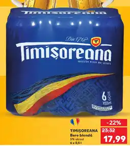 Kaufland TIMIŞOREANA Bere blondă Ofertă