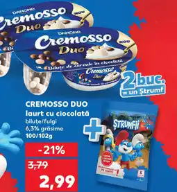 Kaufland CREMOSSO DUO laurt cu ciocolată Ofertă