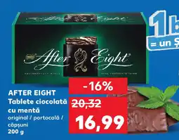 Kaufland AFTER EIGHT Tablete ciocolată cu mentă Ofertă