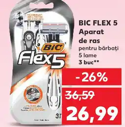 Kaufland BIC FLEX 5 Aparat de ras Ofertă
