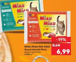 Kaufland MIAU MIAU MIX PACK Hrană umedă Pisici Ofertă