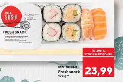Kaufland MY SUSHI Fresh snack Ofertă