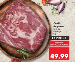 Kaufland Ceafă de purcel Ofertă