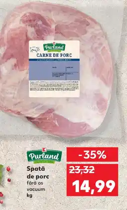 Kaufland Spată de porc Ofertă
