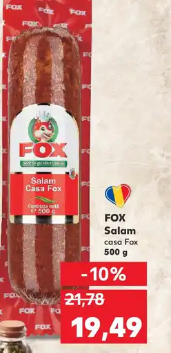 Kaufland FOX Salam casa Fox Ofertă