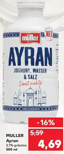 Kaufland MULLER Ayran Ofertă
