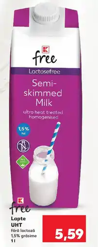 Kaufland Lapte UHT Ofertă