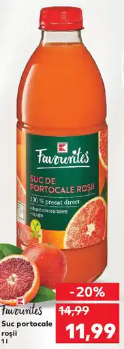 Kaufland Suc portocale roşii Ofertă