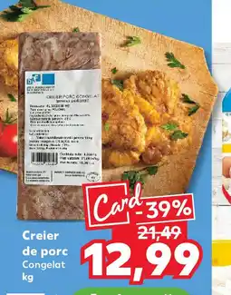 Kaufland Creier de porc Congelat Ofertă