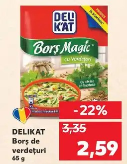 Kaufland DELIKAT Borş de verdeţuri Ofertă