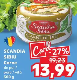 Kaufland SCANDIA SIBIU Carne de pui / porc / vită Ofertă