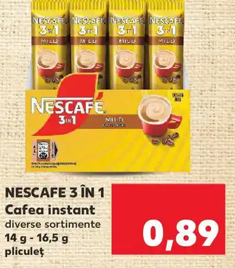 Kaufland NESCAFE 3 IN 1 Cafea instant Ofertă