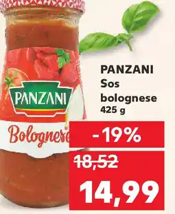 Kaufland PANZANI Sos bolognese Ofertă