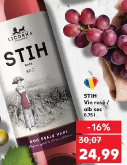 Kaufland STIH Vin rosé / alb sec Ofertă