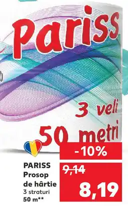 Kaufland PARISS Prosop de hârtie Ofertă