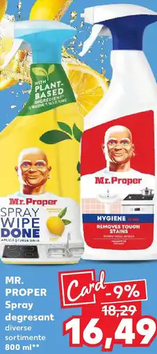 Kaufland MR. PROPER Spray degresant Ofertă