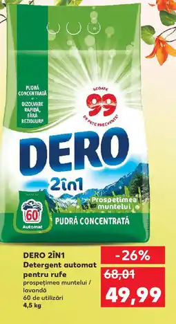 Kaufland DERO 2ÎN1 Detergent automat pentru rufe Ofertă