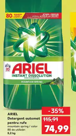 Kaufland ARIEL Detergent automat pentru rufe Ofertă